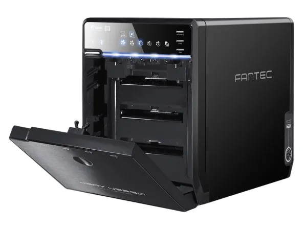 FANTEC QB-35US3-6G - Harddisk-array - 4 bays (SATA-600) - SATA 3Gb/s, USB 3.0 (ekstern)