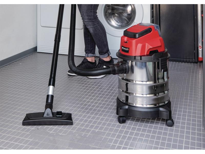Einhell Akku-Nass-/Trockensauger TC-VC 18/20 Li S Solo Sauger der Power X-Change Familie