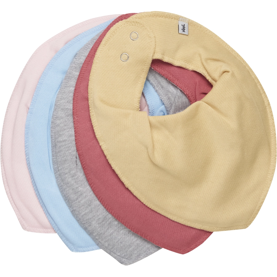 pippi Bandana 5er Pack Yellow