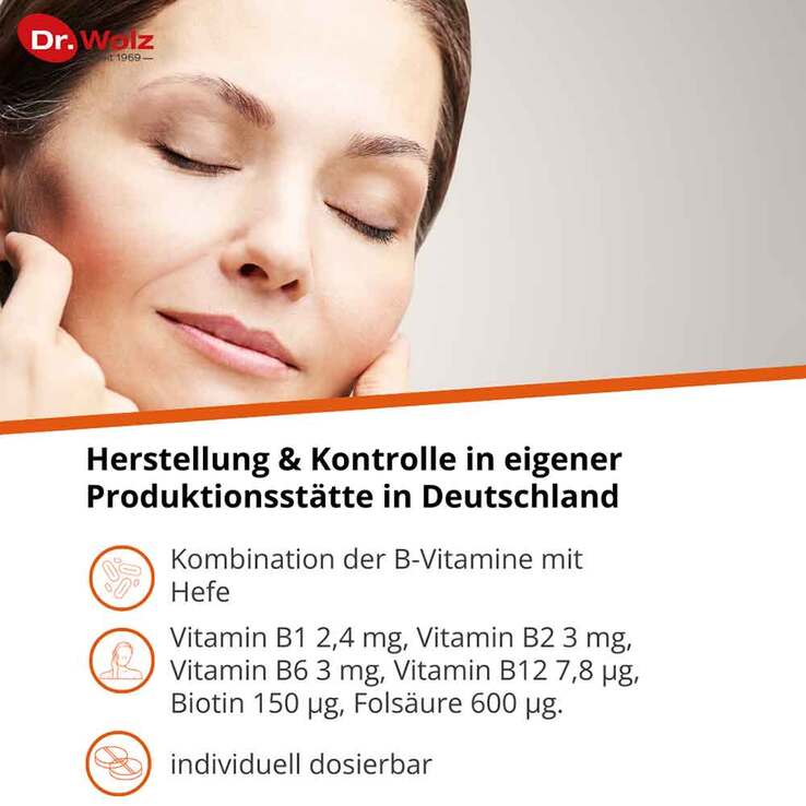 B Komplex + Biotin + Folsäure Tabletten, 300 St