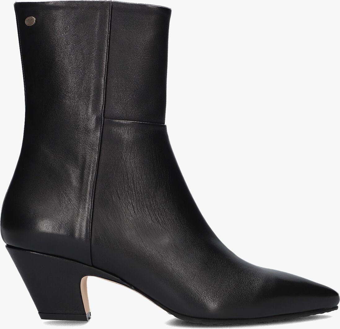 FRED DE LA BRETONIERE zwarte fred de la bretoniere enkellaarsjes rose ankle boot