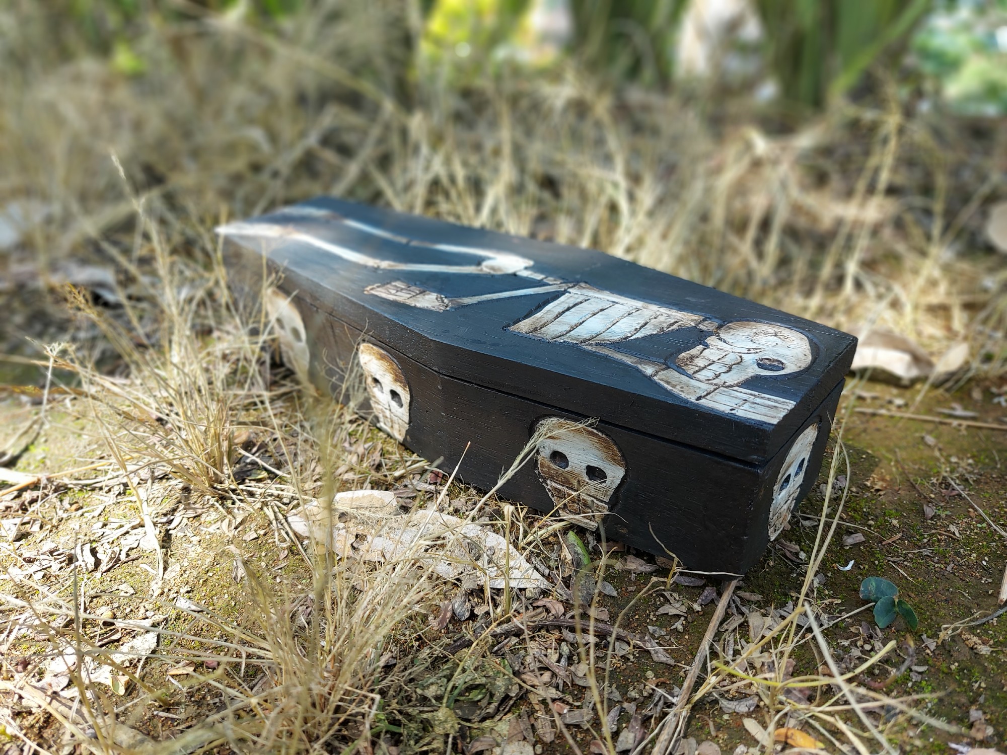 Box Sarg 'Skeleton', B 30 cm, T 11 cm, H 6 cm von fischer's lagerhaus