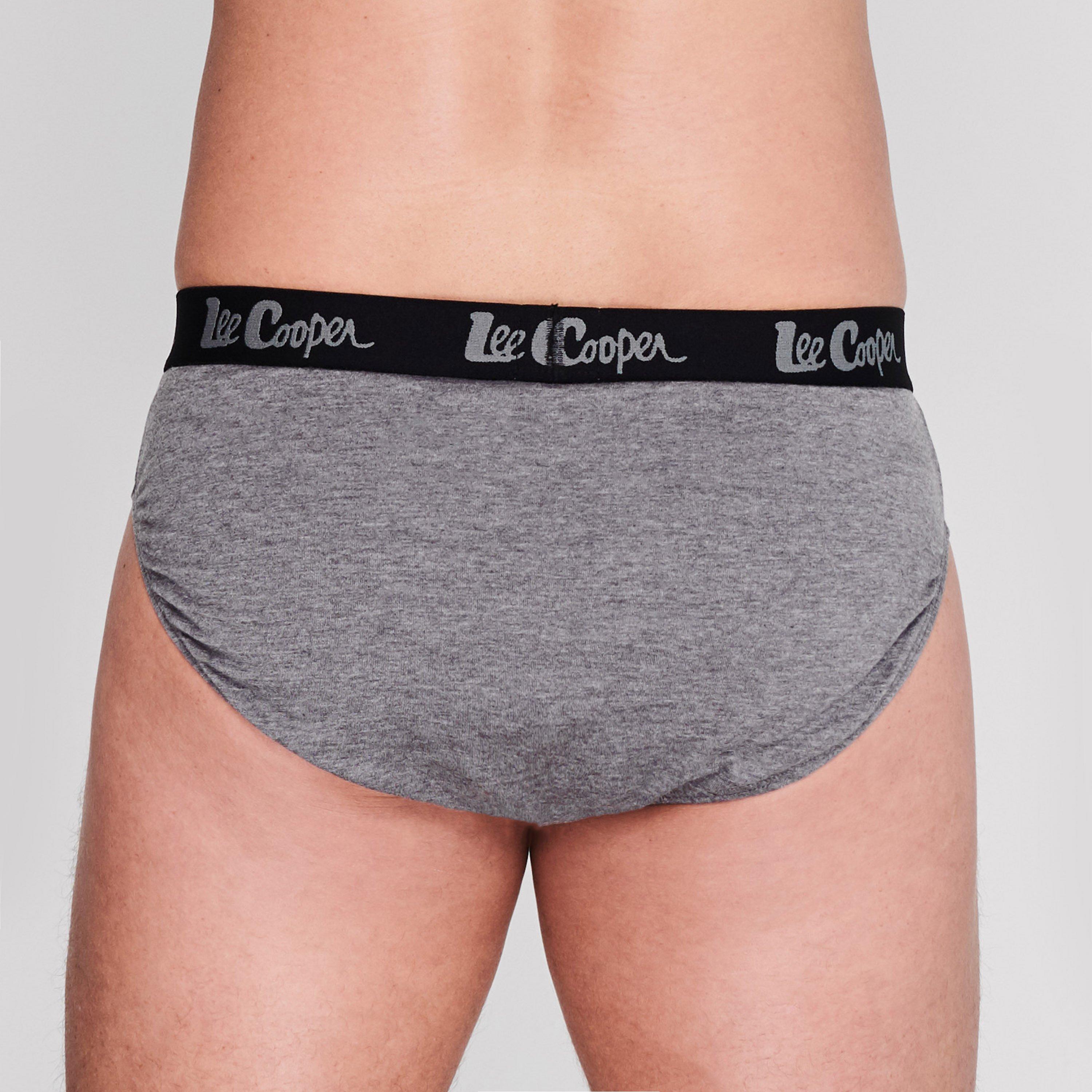 Lee Cooper Mens 5-Pack Comfort Briefs