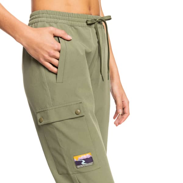 Pantalon randonnée ROXY READY TO HIKE DEEP LICHEN GREEN