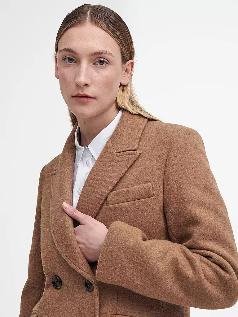 BARBOUR Wollmantel MARYLIN camel