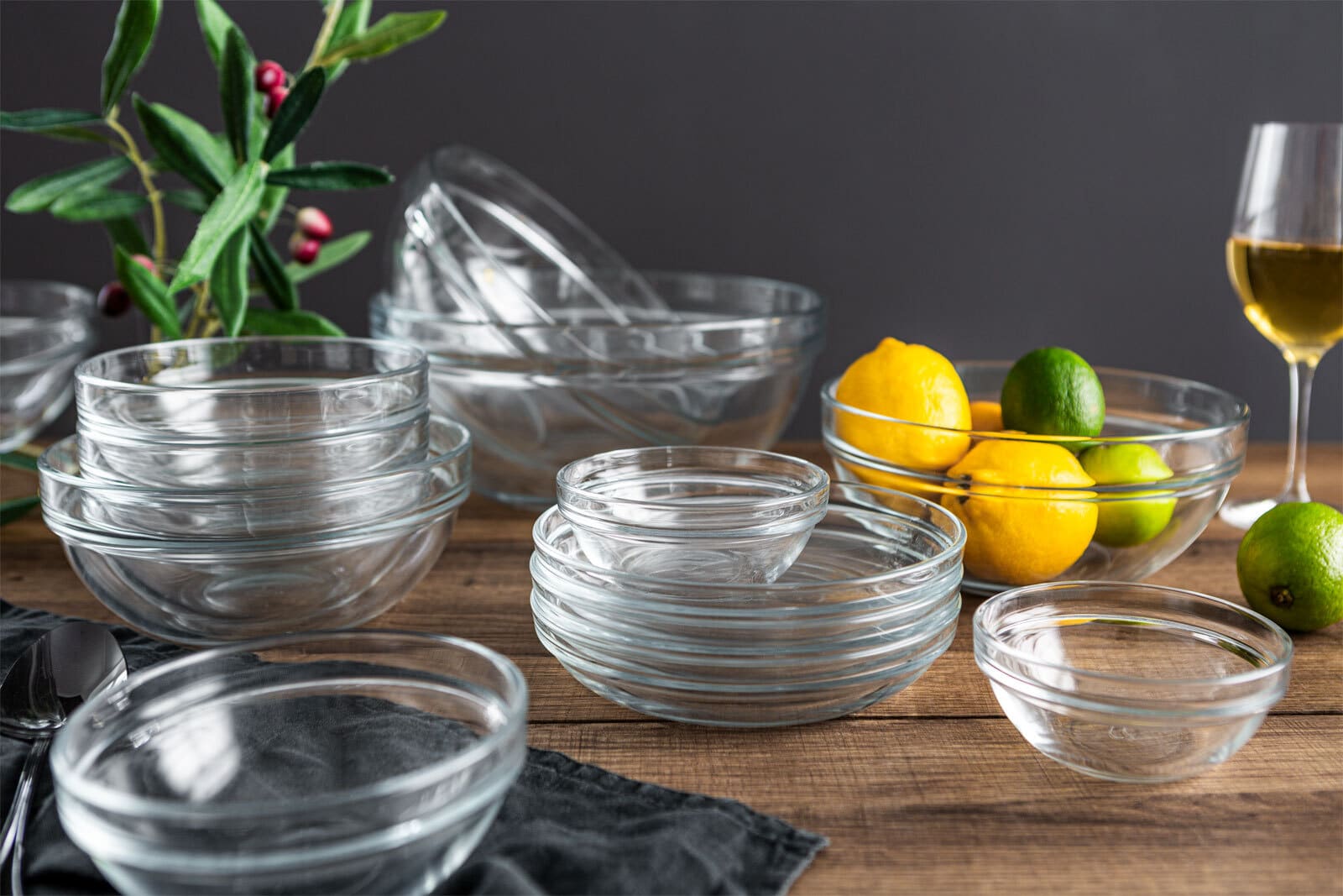 montana Schale /Schüssel TREND 26 cm klarglas