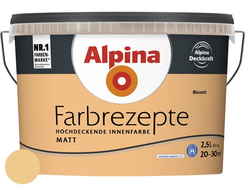 Alpina muurverf kleur recepten Biscotti 2.5 l