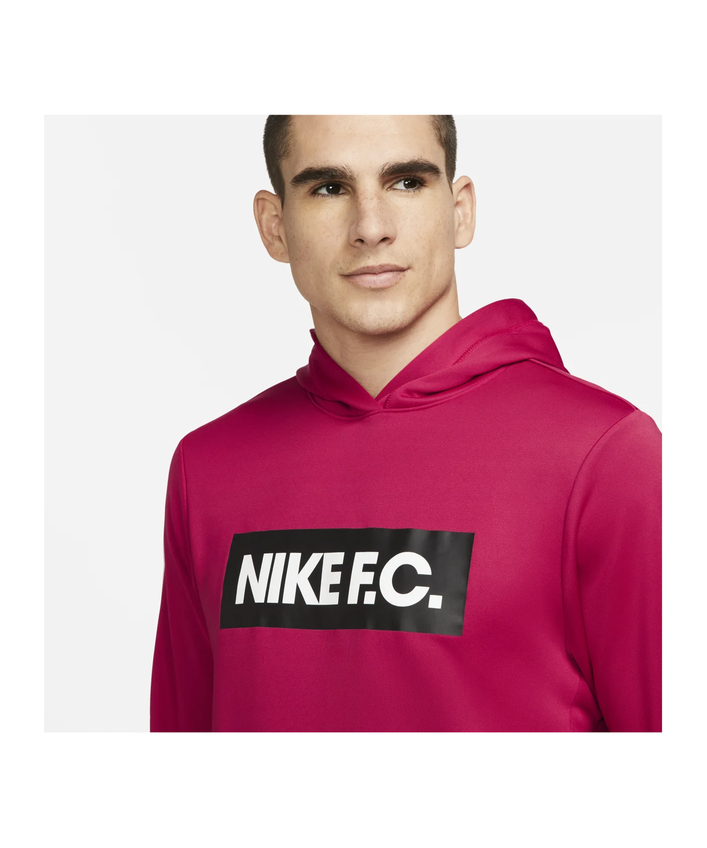Nike F.C. Fleece Hoody Schwarz F614