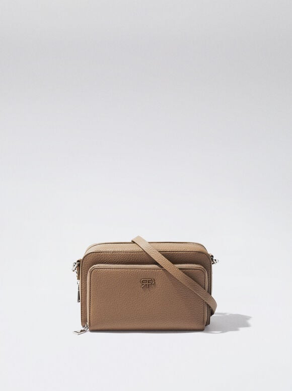 Bolsa transversal para uso diário - Marrom