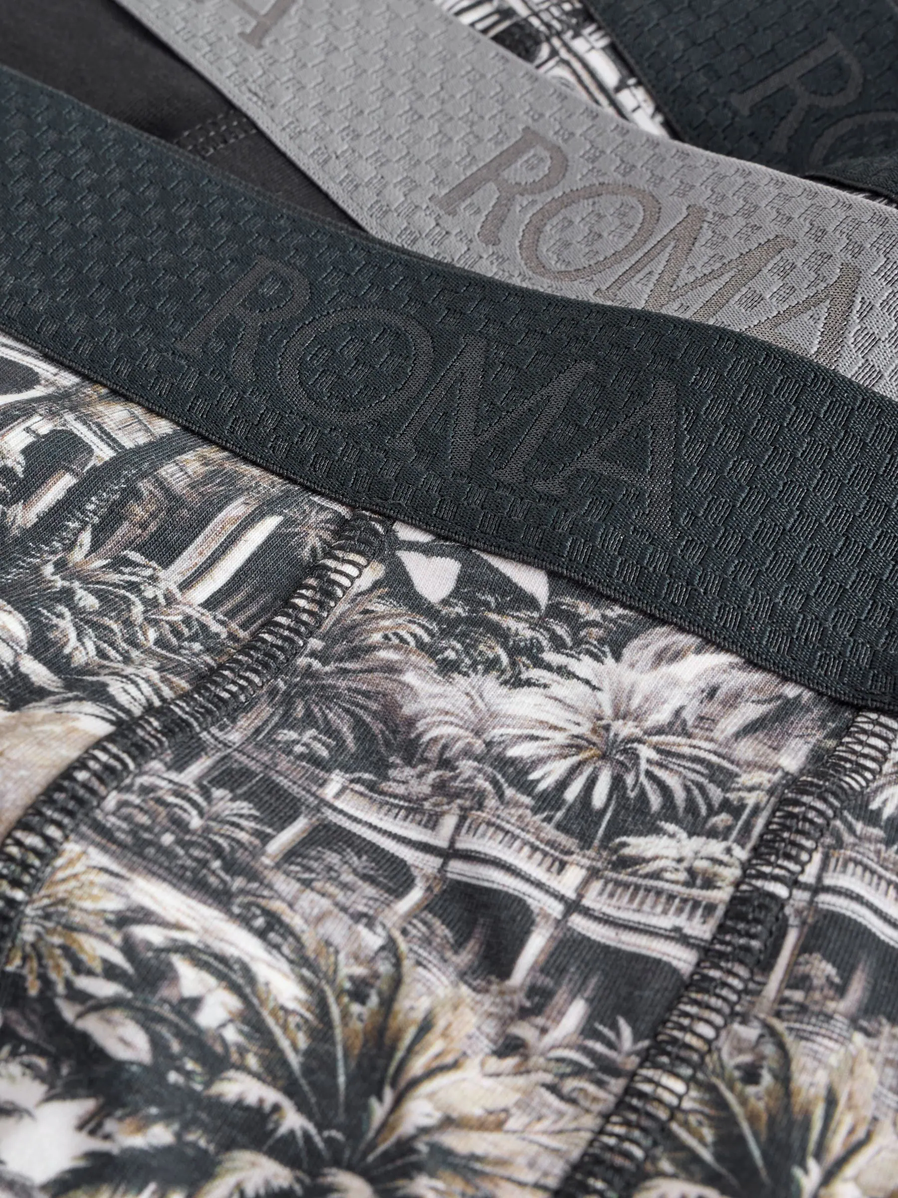 Monochrome City Print - Verpakking van 5 - Boxershorts