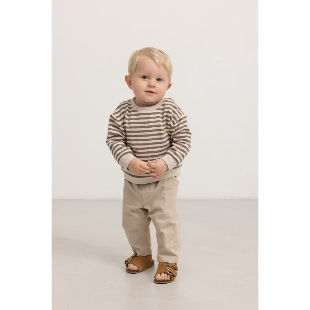 Køb MarMar Modal Sweat Brown Stripe Melange Tammas B Sweatshirt