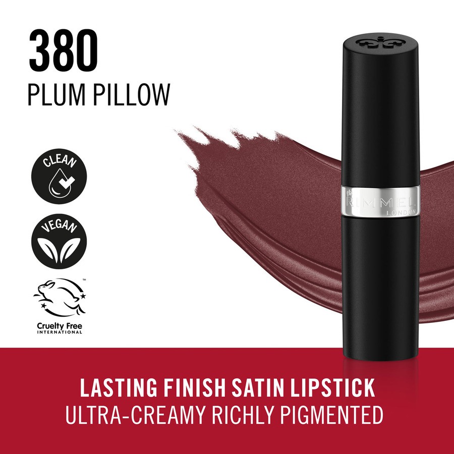 Rimmel London Lasting Finish Lipstick Plum Pillow 4g
