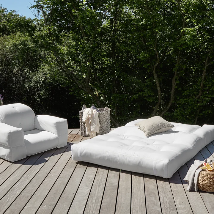 Karup Design - Hippo OUT Sessel, weiss (401)