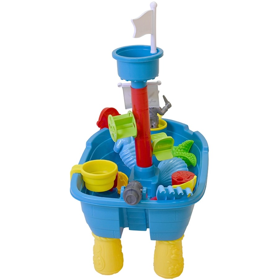 knorr toys® Sand- und Wassertisch Piratenschiff