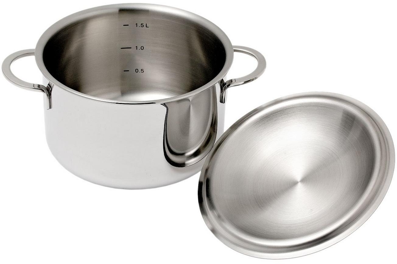Spring Cristal kookpan met deksel 16 cm, 2,0L
