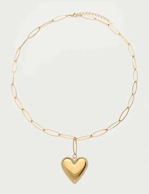 My Jewellery Heart pearls chain ketting MJ13060