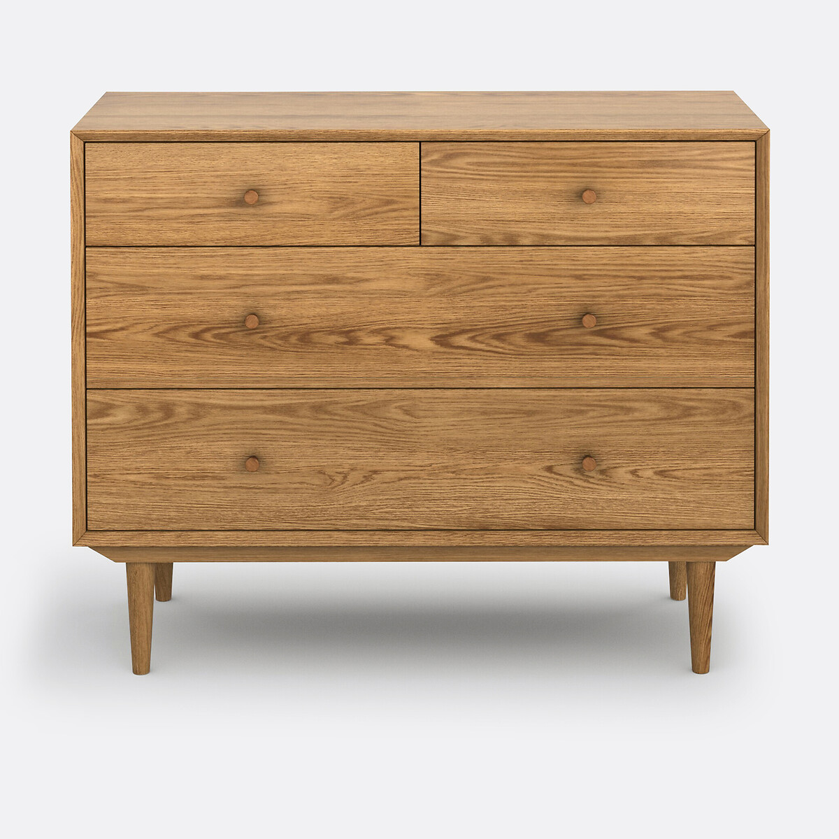 LA REDOUTE INTERIEURS<br>Cômoda vintage 4 gavetas, Quilda