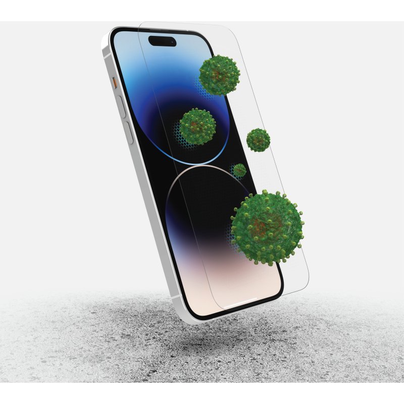 OtterBox Premium Glass Antimicrobial Series pour iPhone 14 Pro Max, Transparente