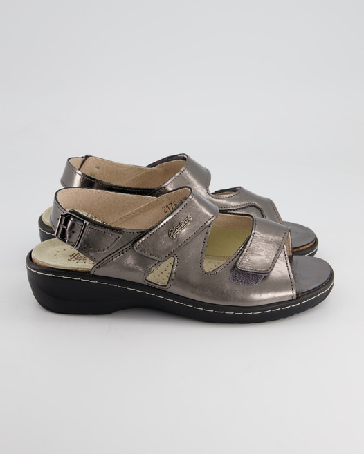 Hickersberger Kräuterschuhe Pantoletten in Silber