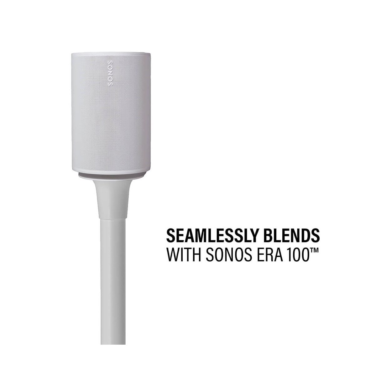SANUS Gulvstativ for Sonos Era 100 Single Hvit