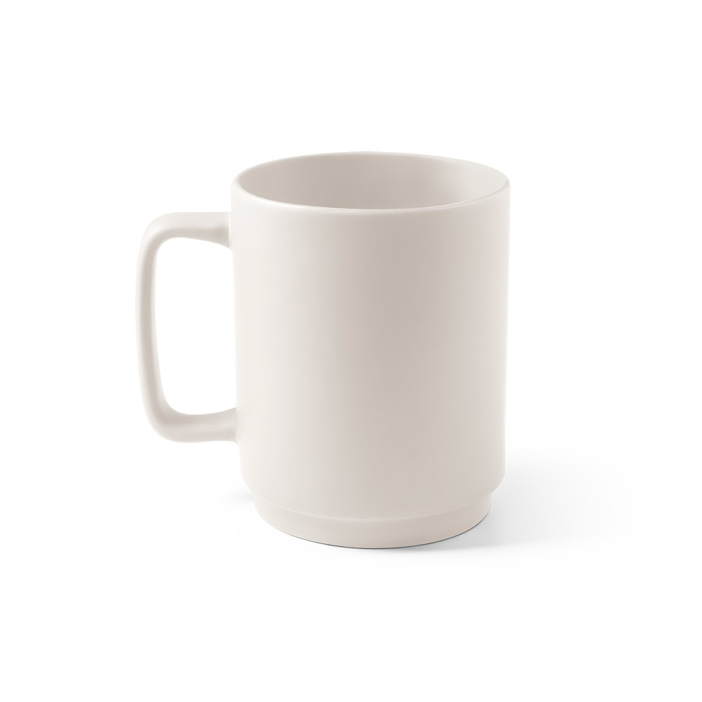 hi!dea 94273 - Tasse en céramique avec corps cylindrique 330 mL