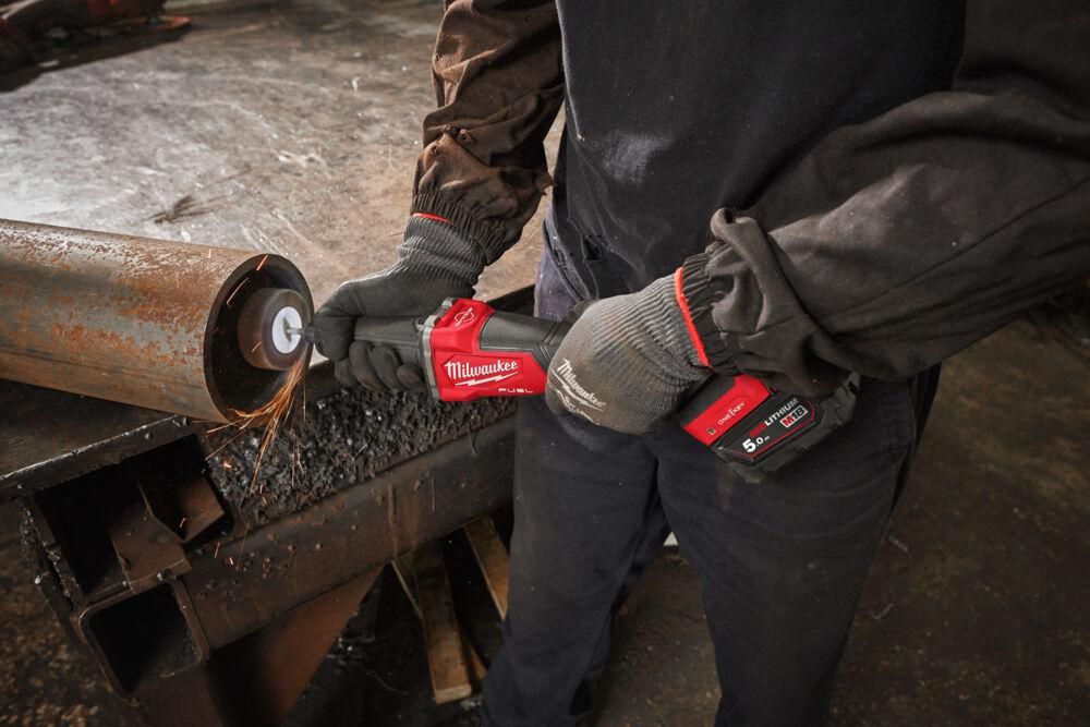 Milwaukee M18™ FDGROVPDB-0X FUEL™ ONE-KEY™ Accu Rechte Stiftslijper met Veiligheidsschakelaar 18V Basic Body in HD-Box - 4933480957