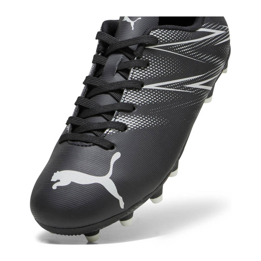 Puma ATTACANTO FG/AG Jr FG/AG Junior voetbalschoenen zwart/wit
