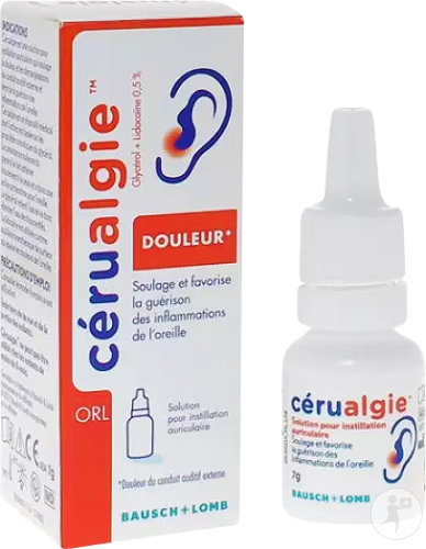 CéruAlgie Solution Auriculaire Contre La Douleur 7g
