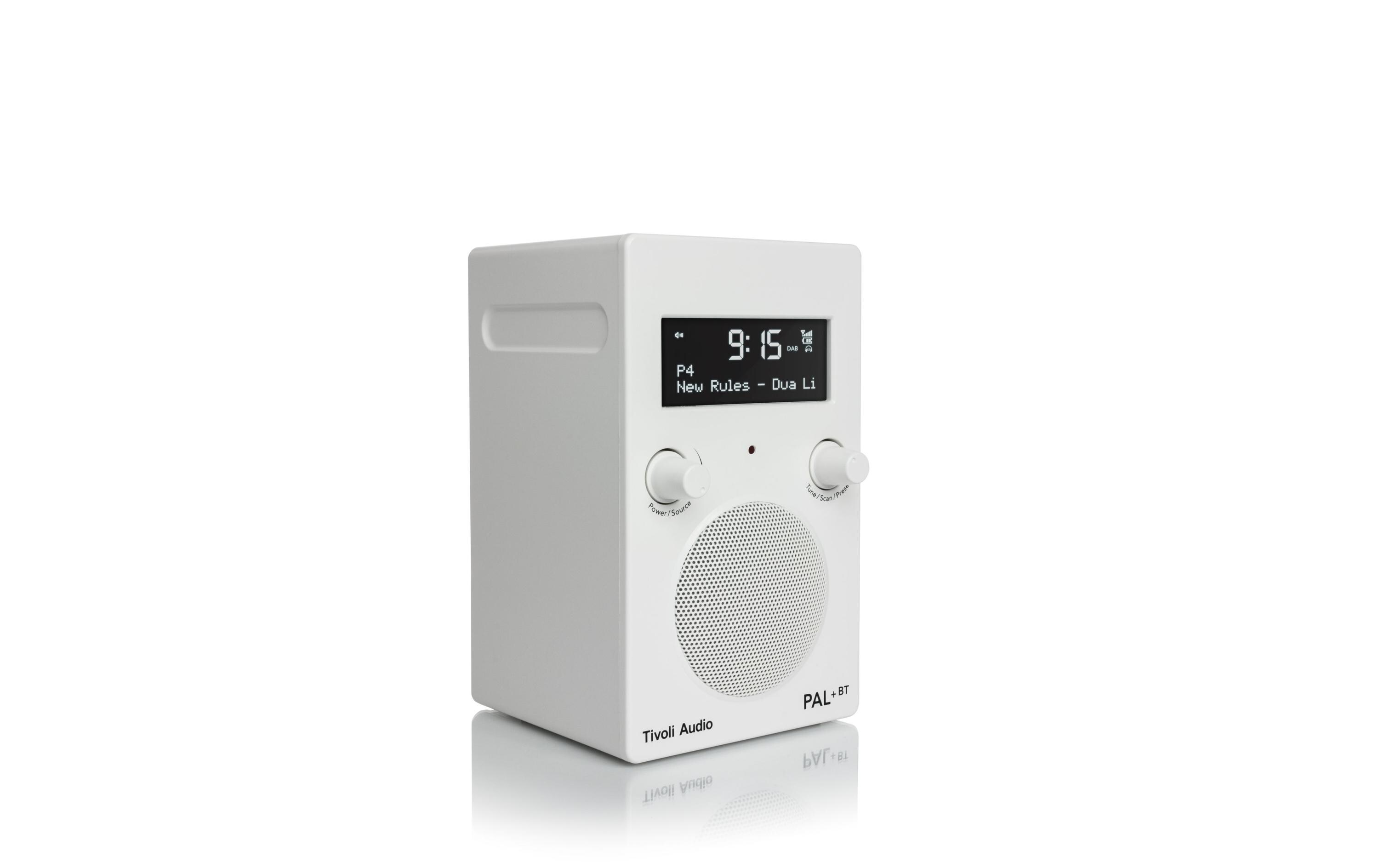 DAB+ Radio PAL+ BT Weiss<br>Kompakter Radio in ausgefallenen Farben