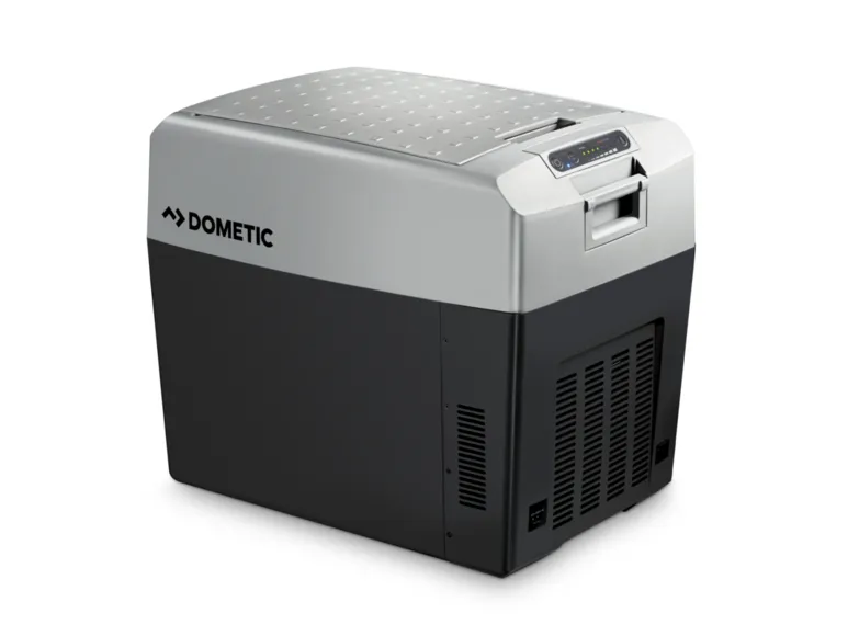 Dometic TropiCool TCX 35 - Transportabelt køleskab - bredde: 37.6 cm - dybde: 55 cm - højde: 46 cm - 33 liter - Klasse F - grå