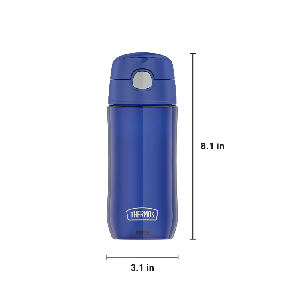 16oz THERMOS® KIDS PLASTIC WATER BOTTLE WITH SPOUT LID