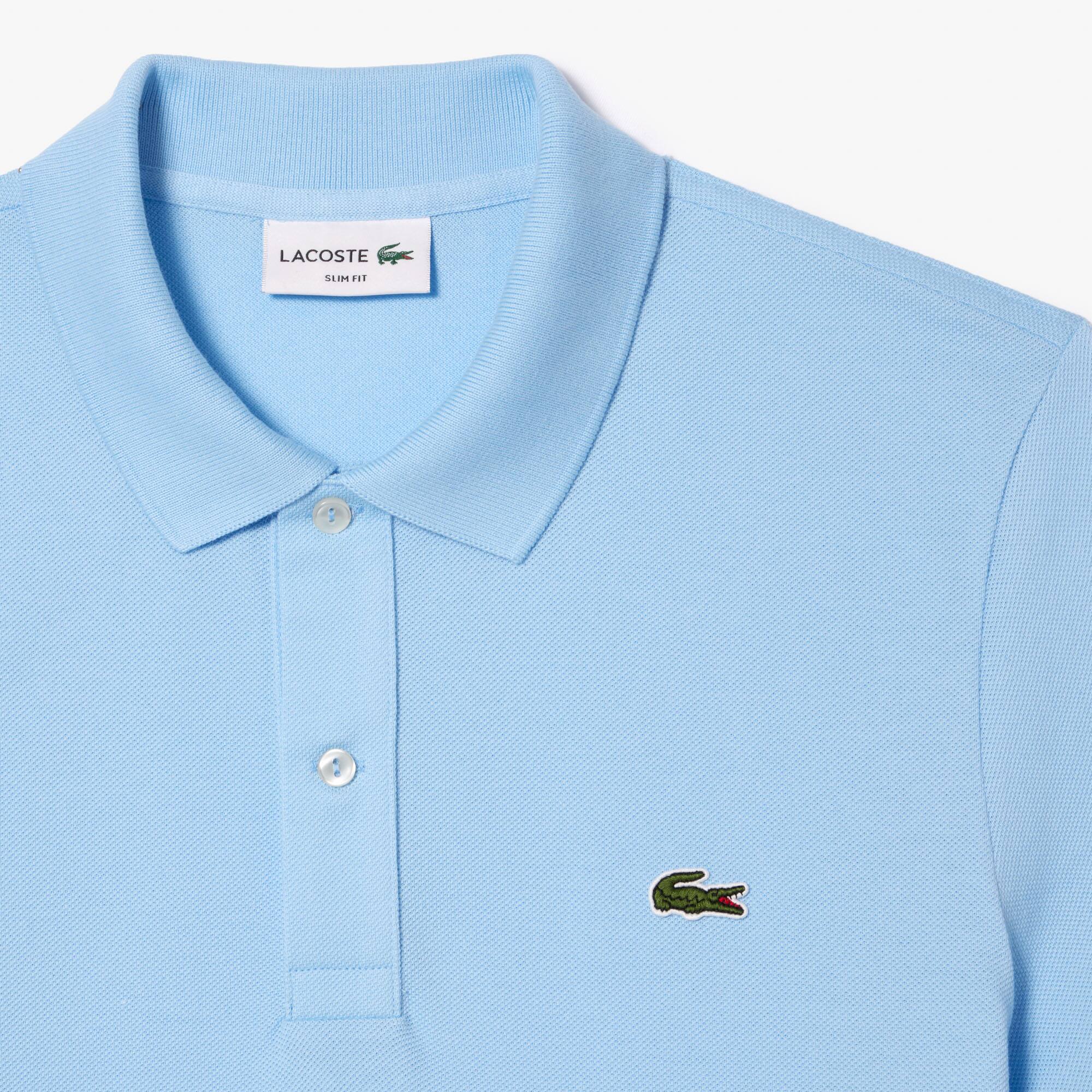 Original L.12.12 Poloshirt aus Petit Piqué Kurze Ärmel - Blau - Lacoste - Herren