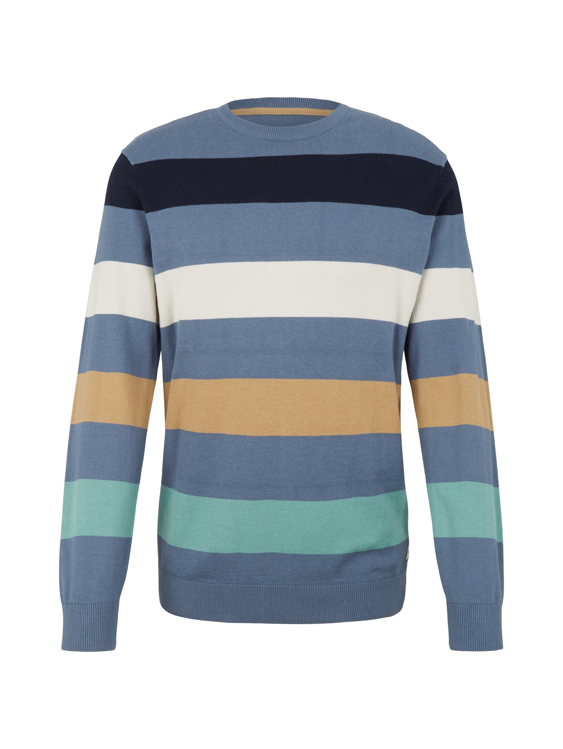TOM TAILOR Strickpullover , mit Blockstreifen