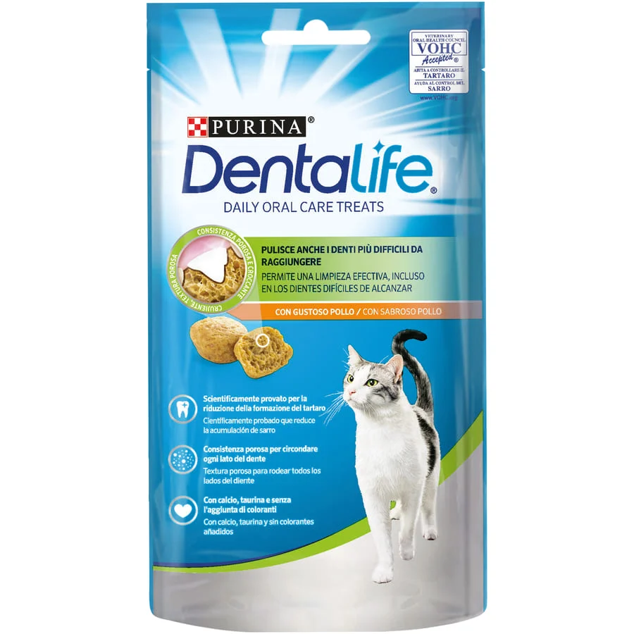 Dentalife Petiscos Dentais de Frango para Gatos