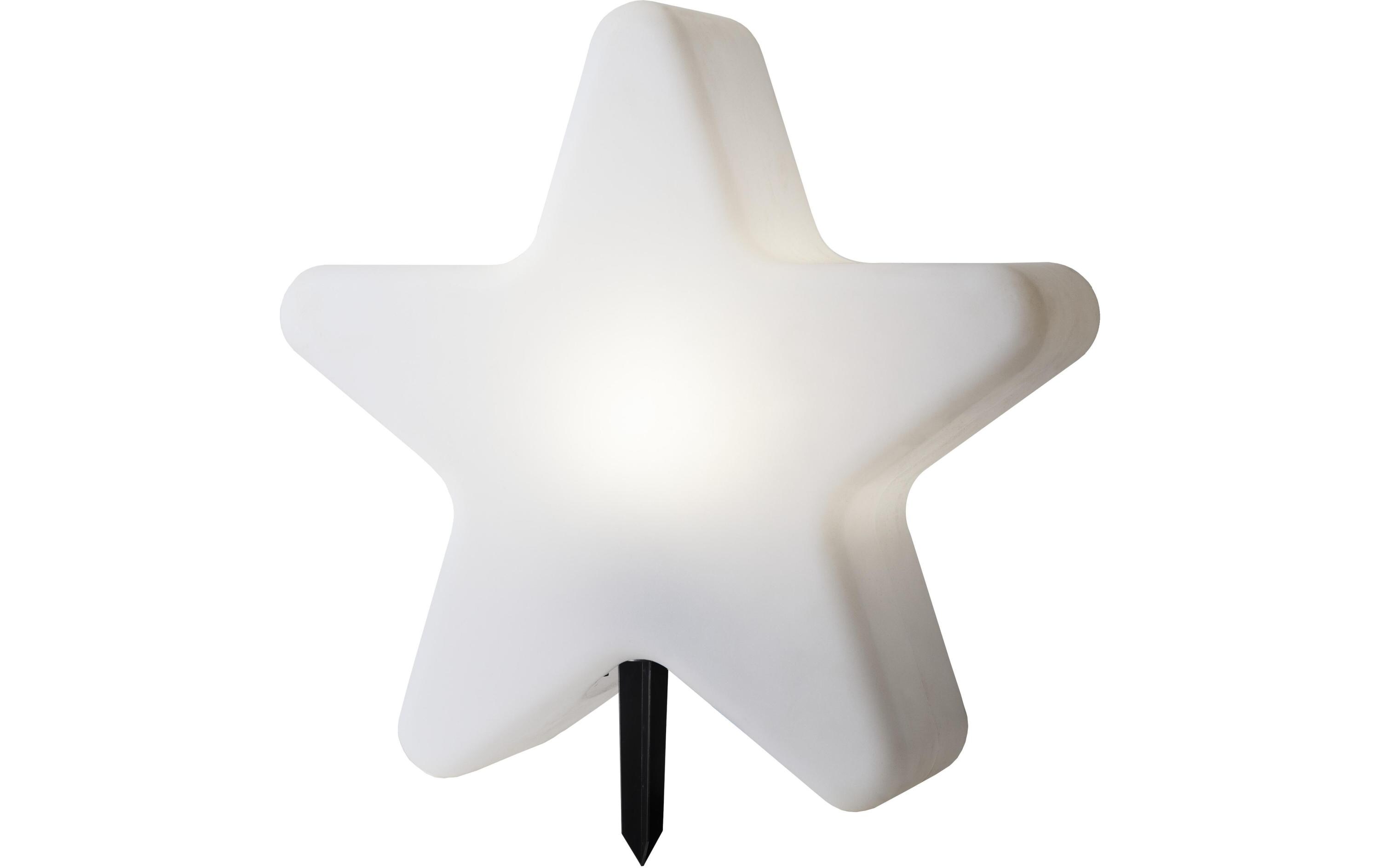 Gartenlicht Star, WeissDekobeleuchtung Stern