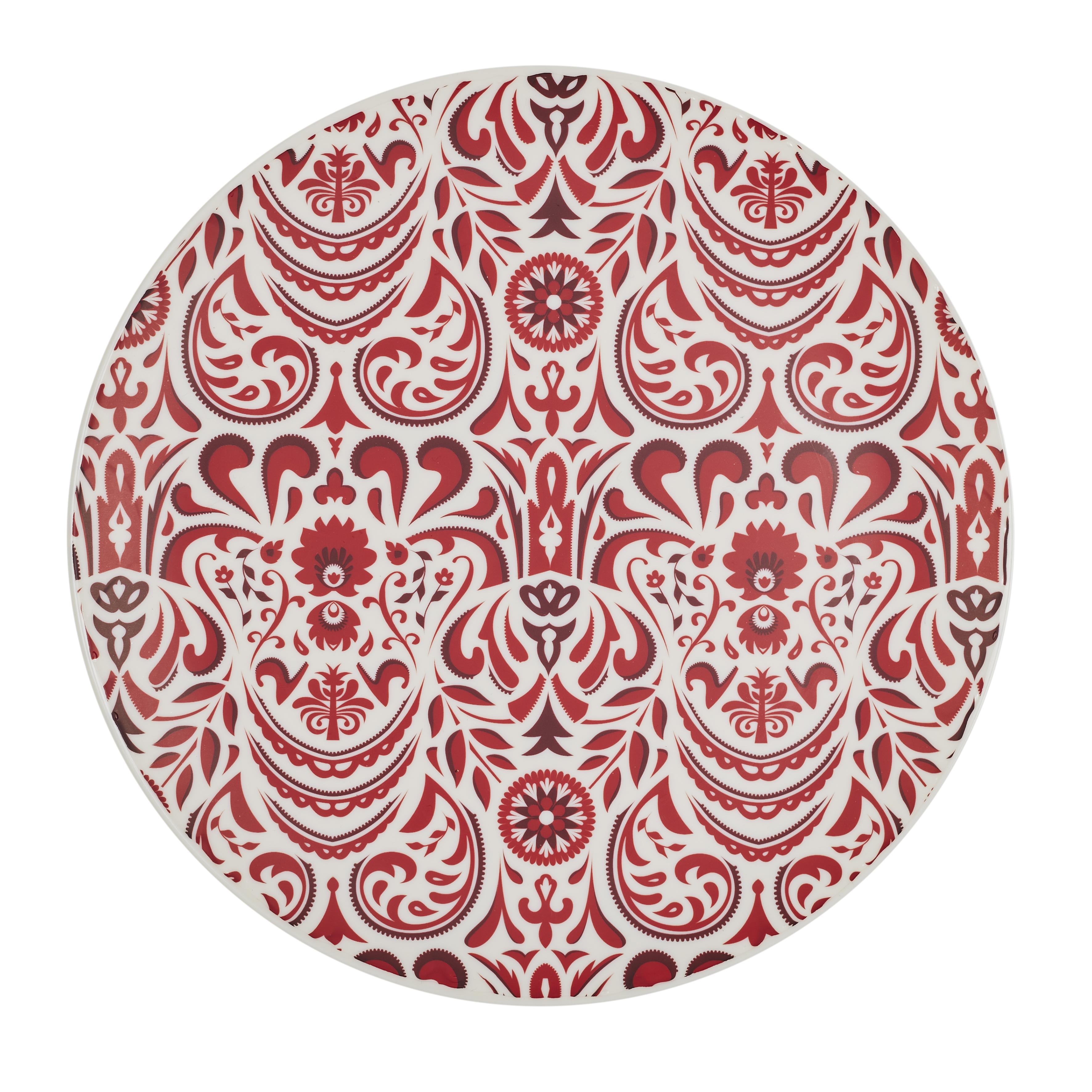 ASSIETTE PLASTIQUE JAIPUR MARKET D.26CM