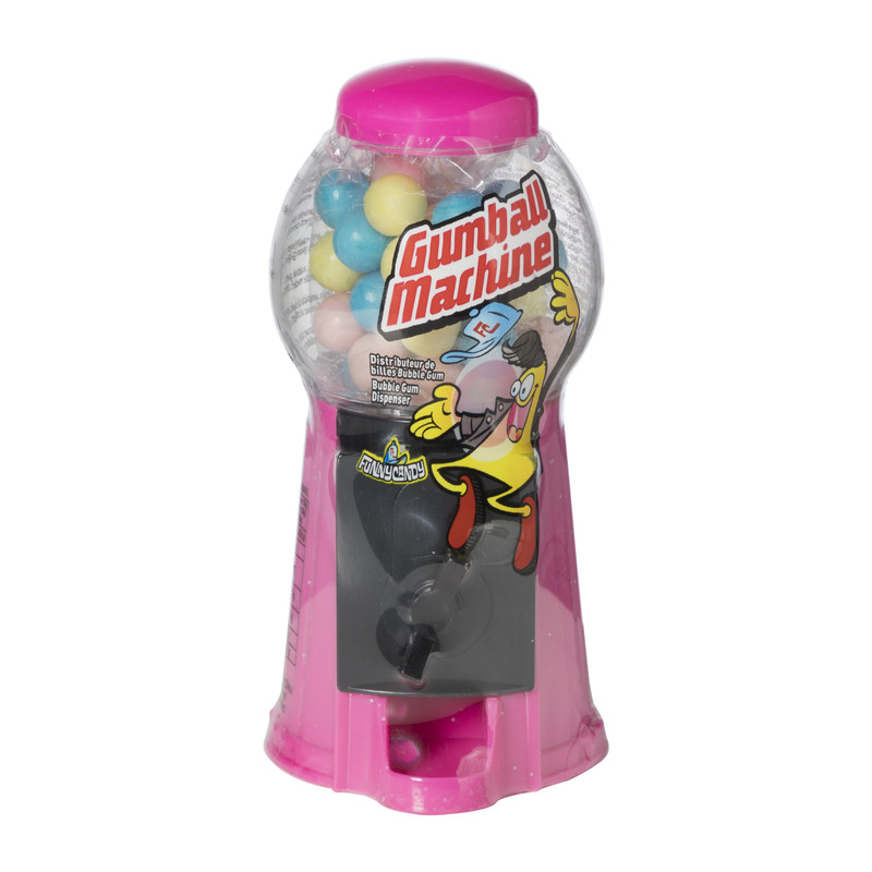 Kauwgomballenautomaat - diverse kleuren - 40 gram