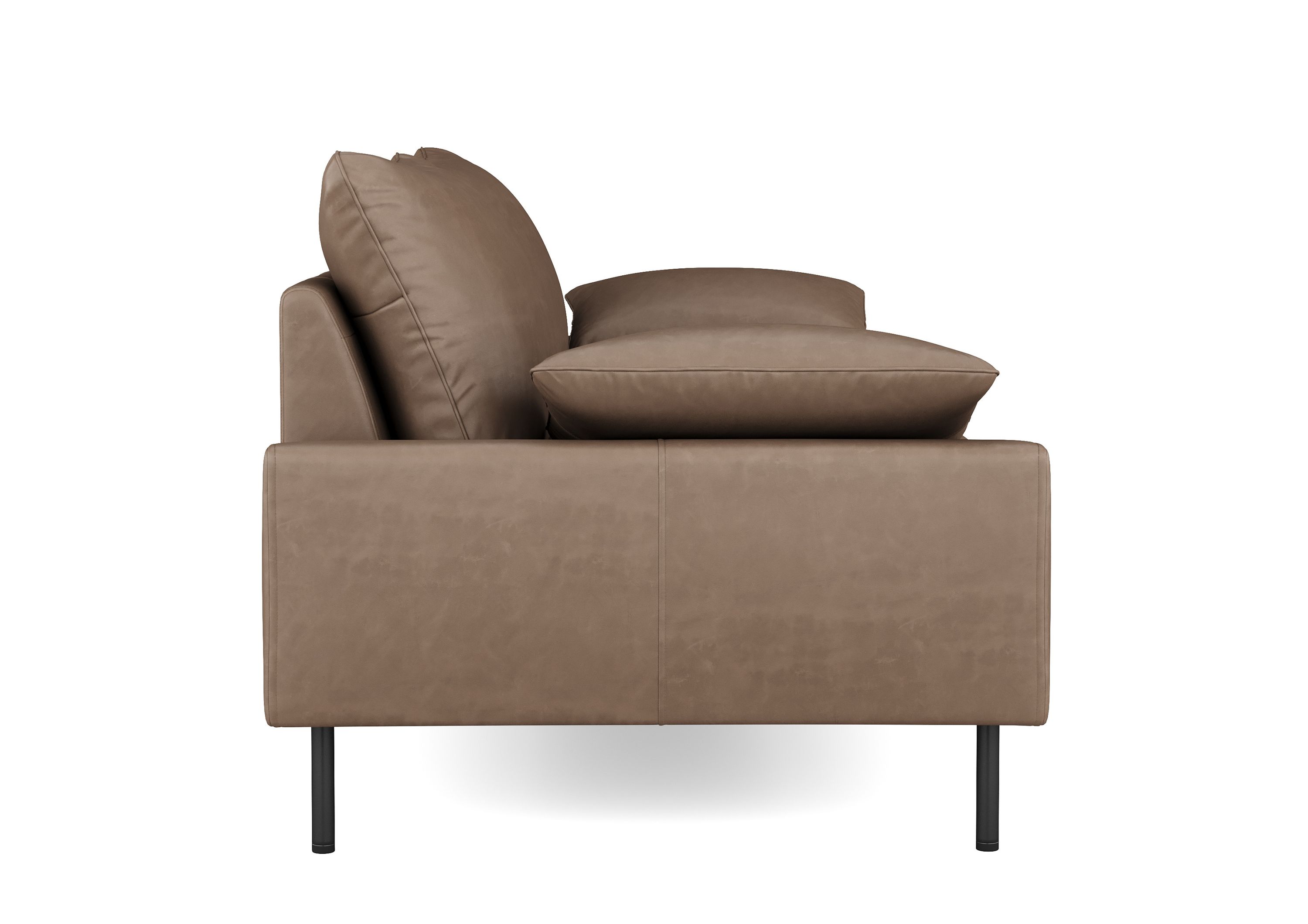 Sofa Leder ADELE braun