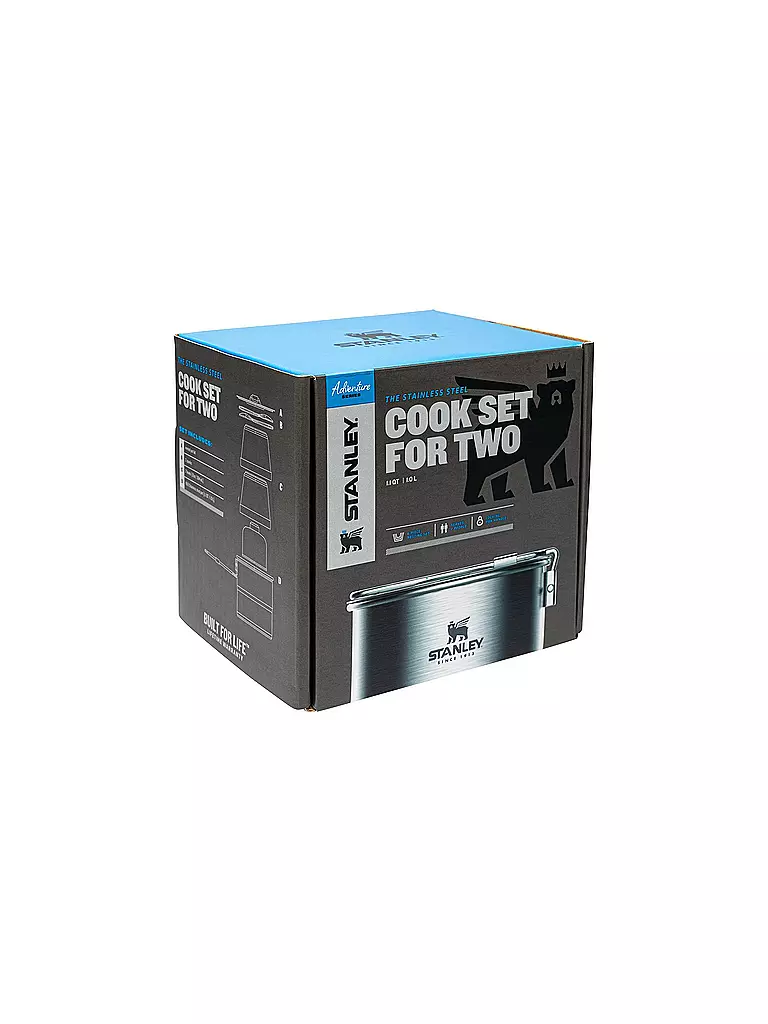 STANLEY Cook Set For Two 1L Silber silber