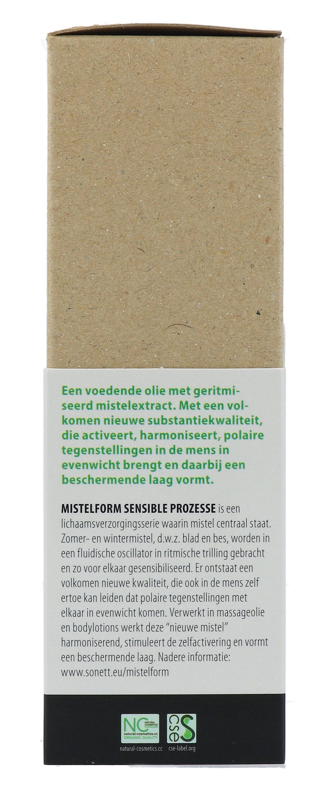 Sonett Mistelform Lichaams- en Massageolie Citroen & Arve (145 ml)