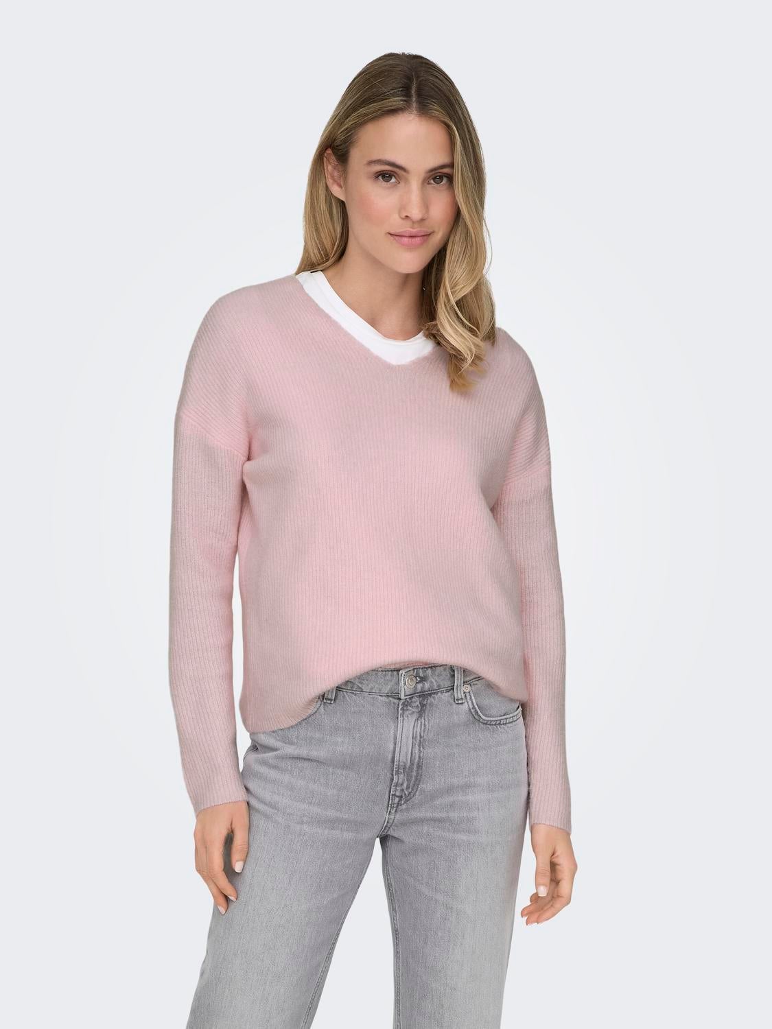 ONLCAMILLA Strickpullover Potpourri