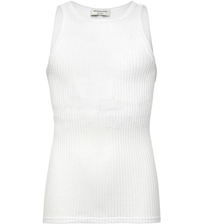 Rosemunde Top - Rib - Baku - Neu White