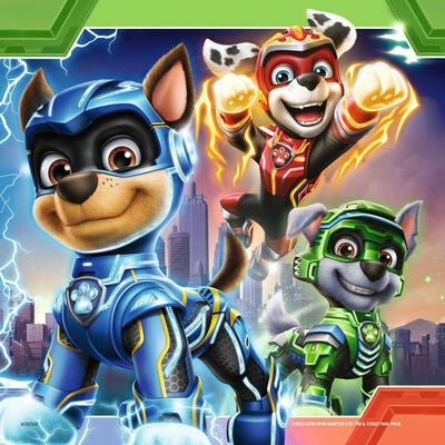 Ravensburger Paw Patrol The Mighty Movie Puslespill 3x49 Brikker