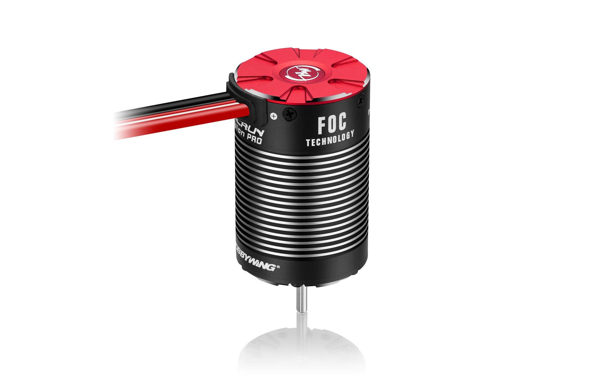 Antriebsset Quicrun Fusion Pro Combo, Crawler, 2300 kV, 2-3S<br>Brushless FOC Sensored Antriebsset für Crawler