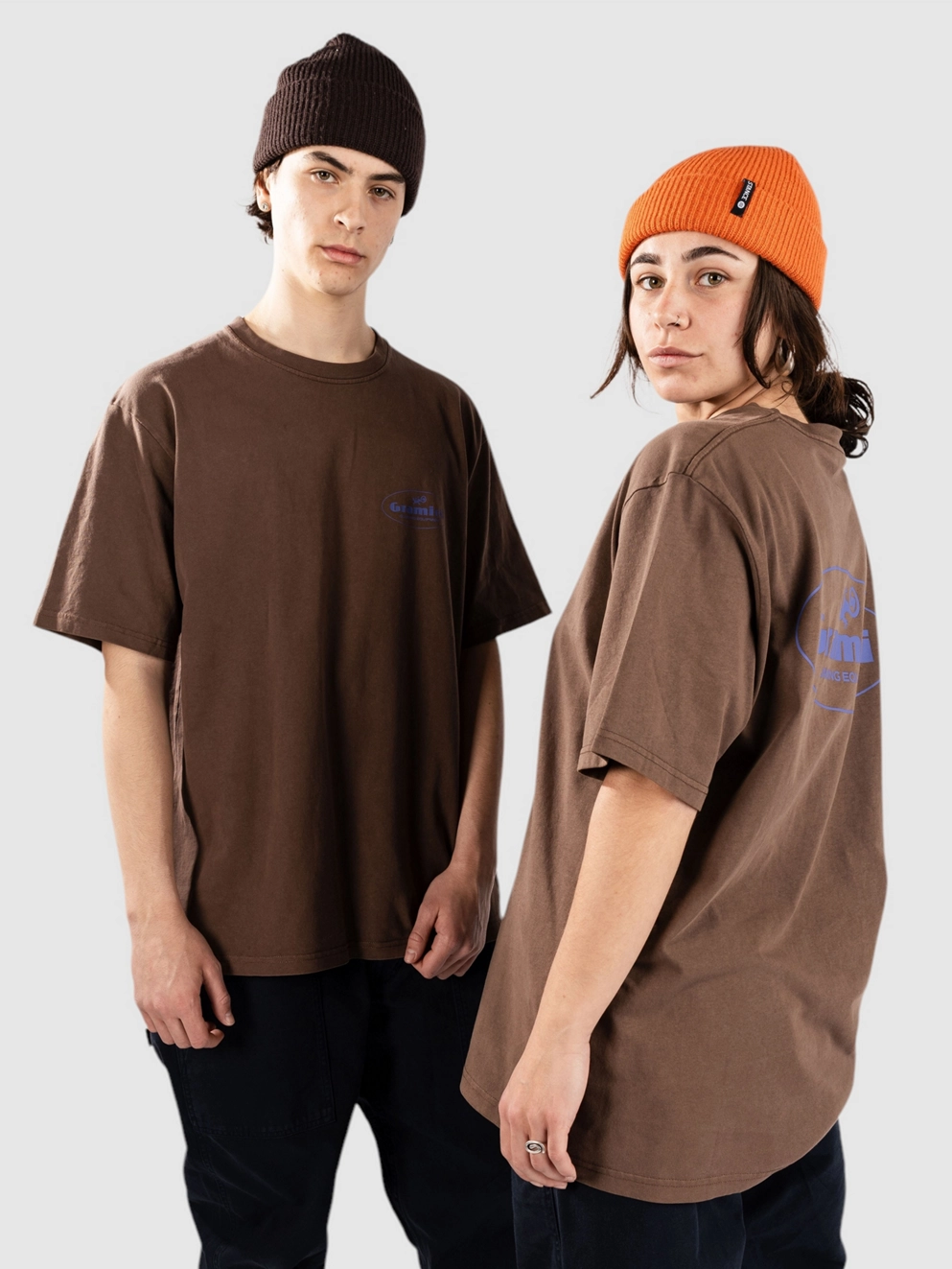 Gramicci Climbing Equipment T-Shirt brown pigment
