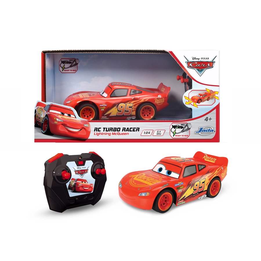DICKIE RC Cars 3 Lightning McQueen Turbo Racer