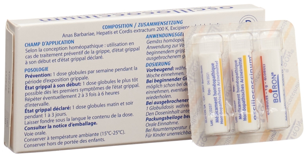 OSCILLOCOCCINUM Glob Fl 1 Dos