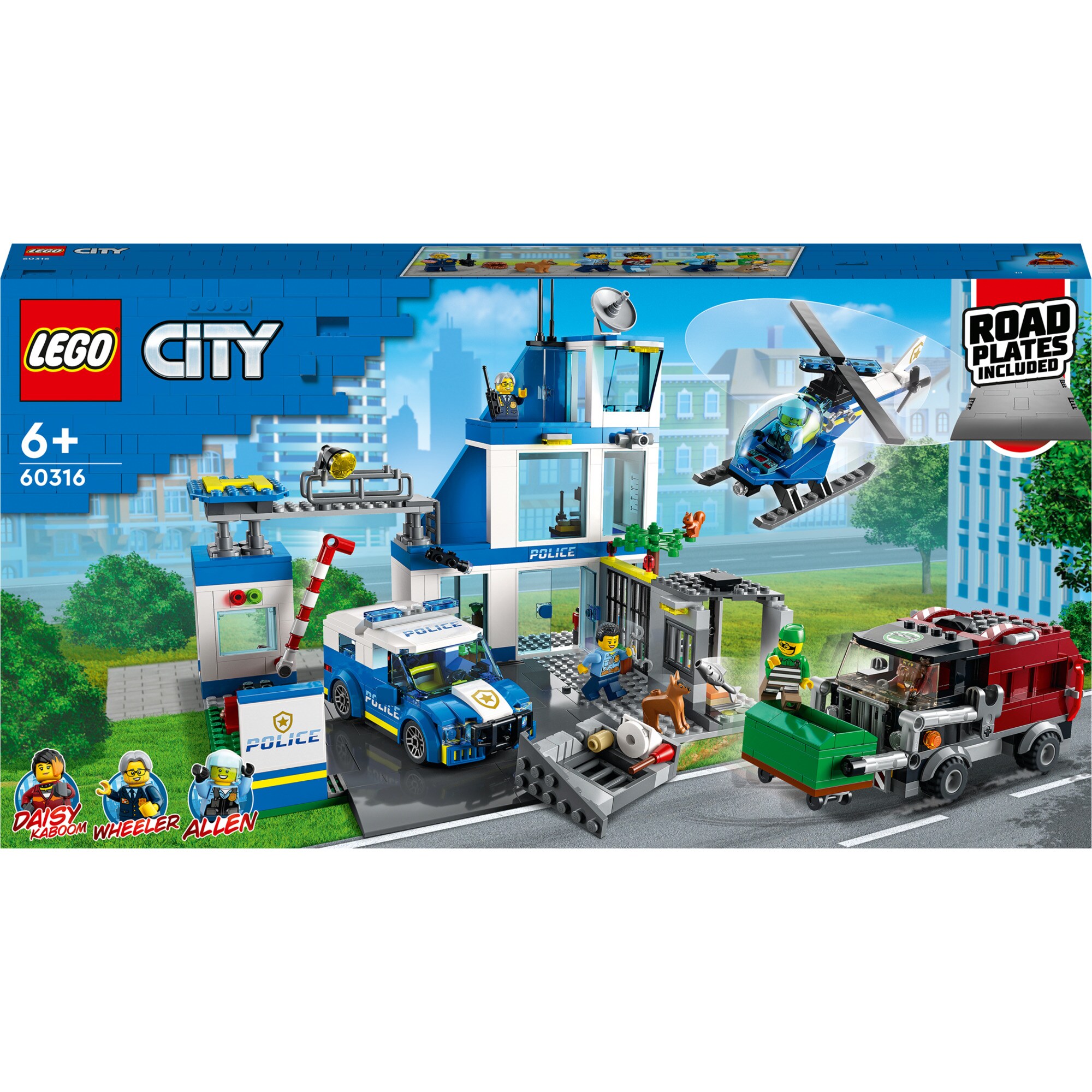 LEGO Konstruktionsspielzeug City Polizeistation