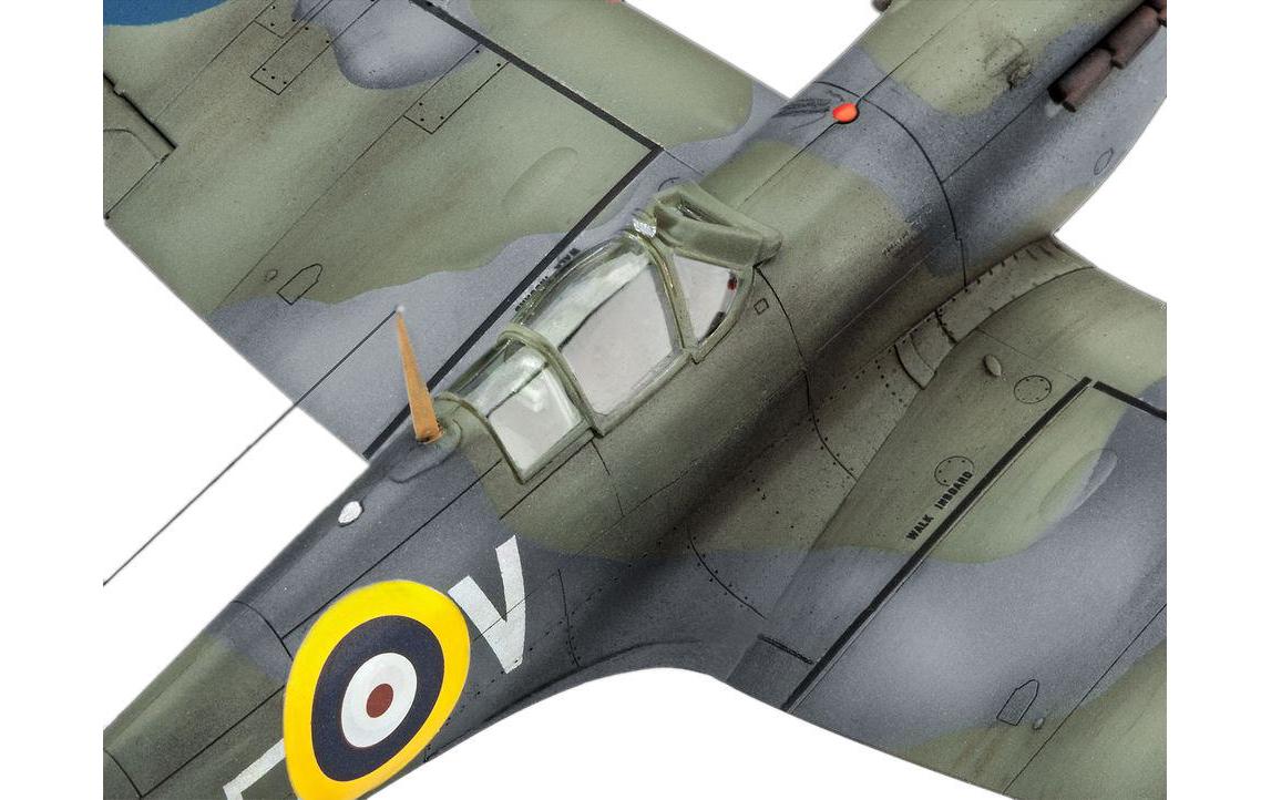 Bausatz Spitfire Mk.lla 1:72Kunststoff Modellbausatz