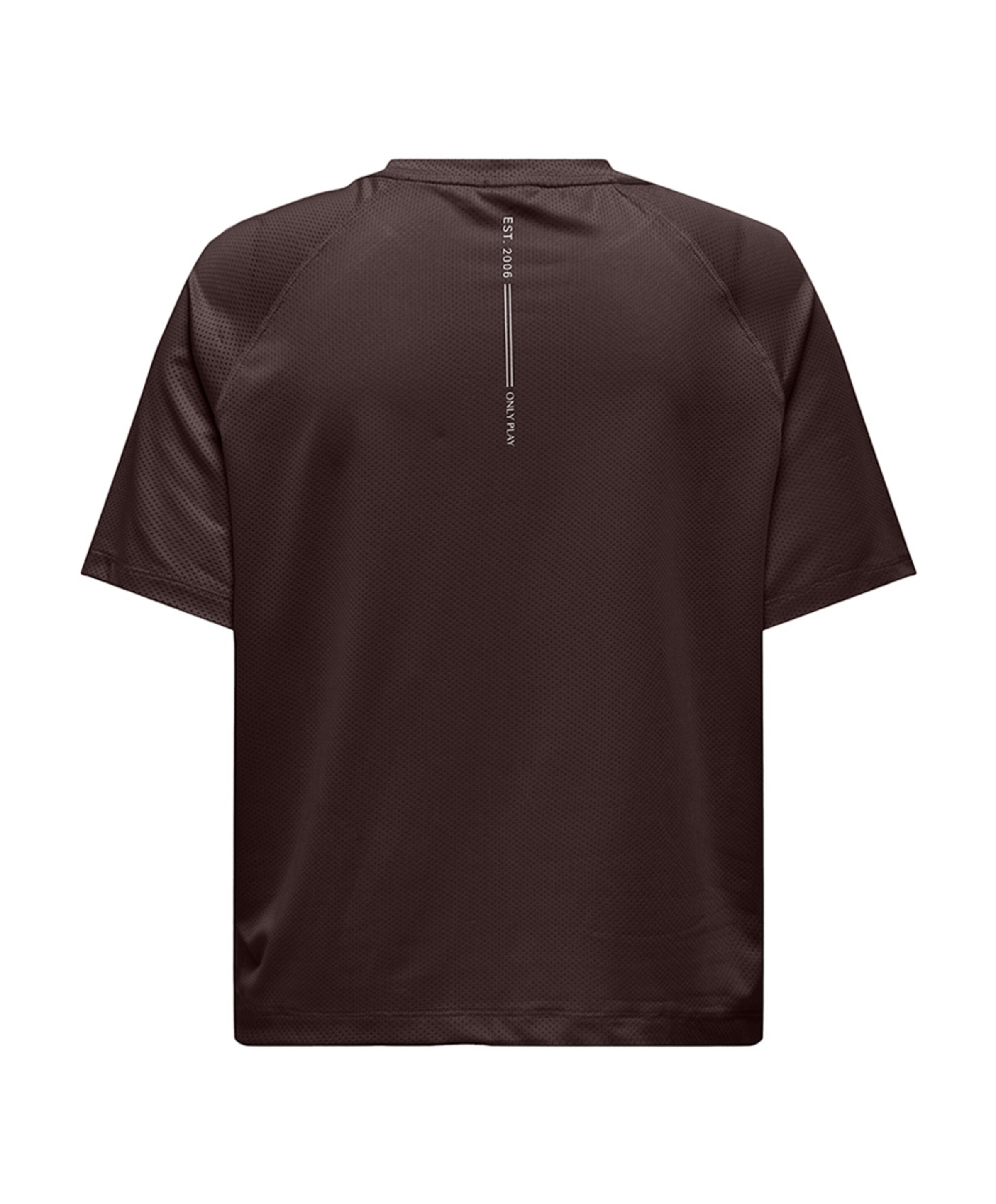 Only play Dames t-shirt bruin